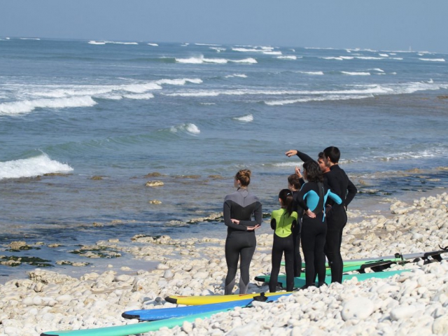 enjoy ecole surf oléron - cours explication